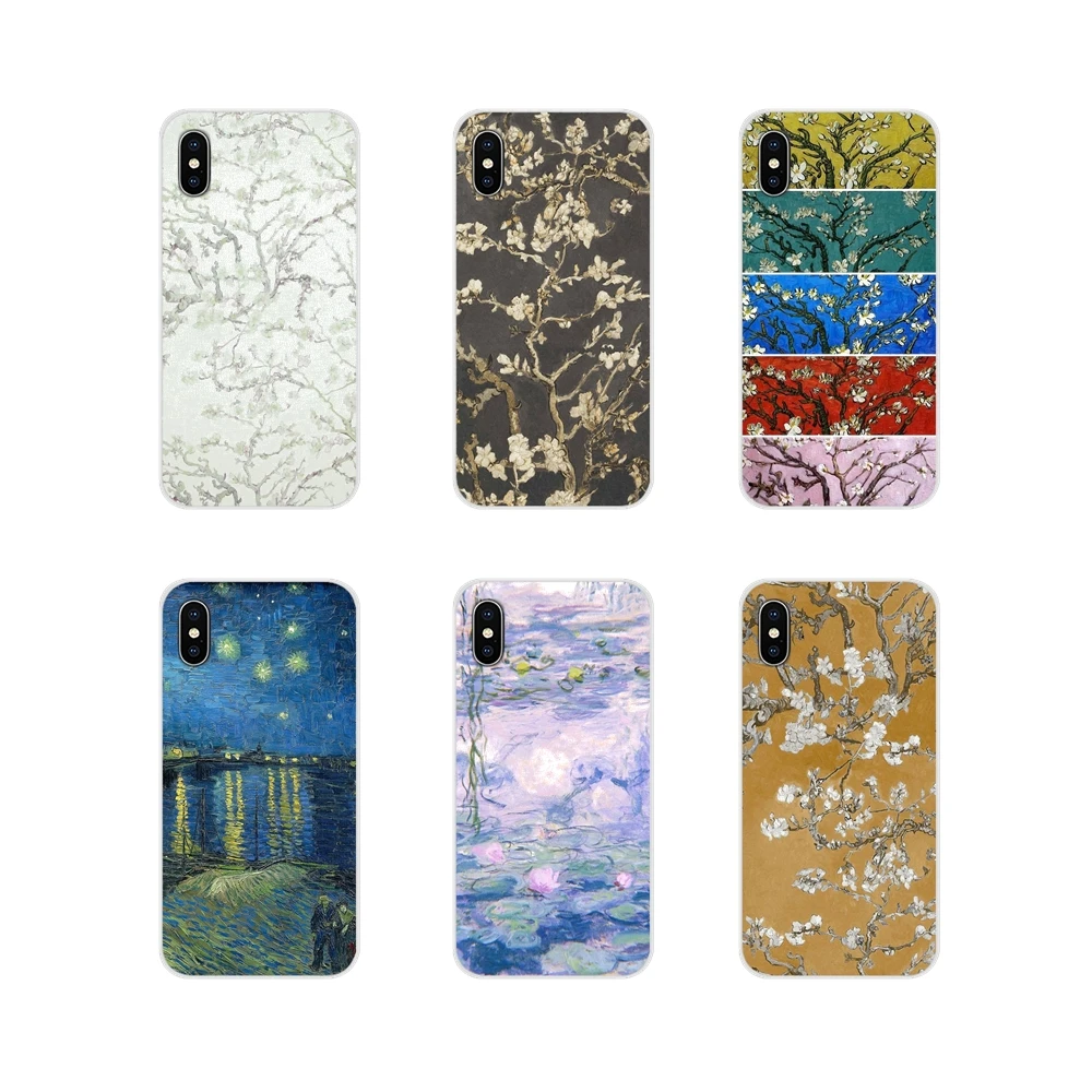Силиконовый чехол с рисунком Ван Гога для Huawei G7 G8 P8 P9 P10 P20 P30 Lite Mini Pro P Smart Plus 2017 2018 2019