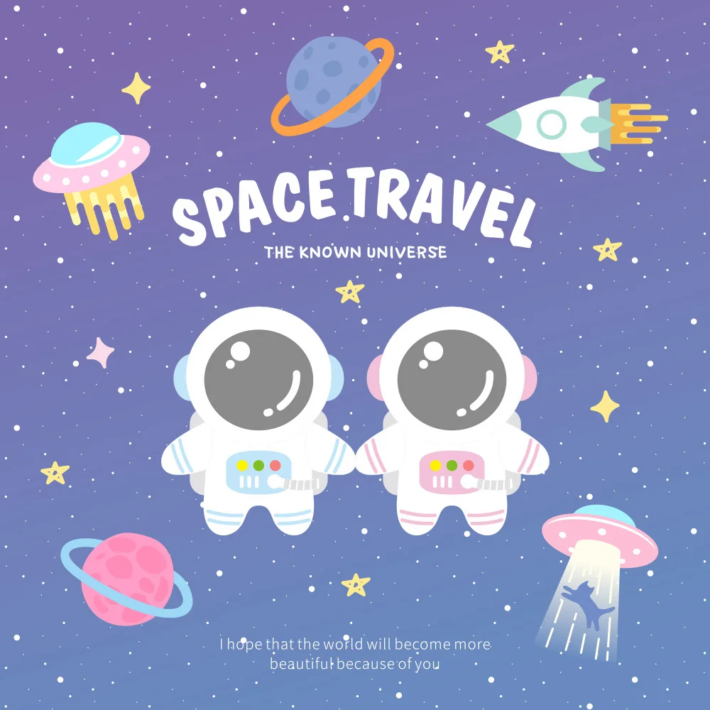 

Iron on Space Travelling Patches Cloth Mend Astronaut Decorate Sew on Patch Clothes Apparel Sewing Decoration Applique Badges