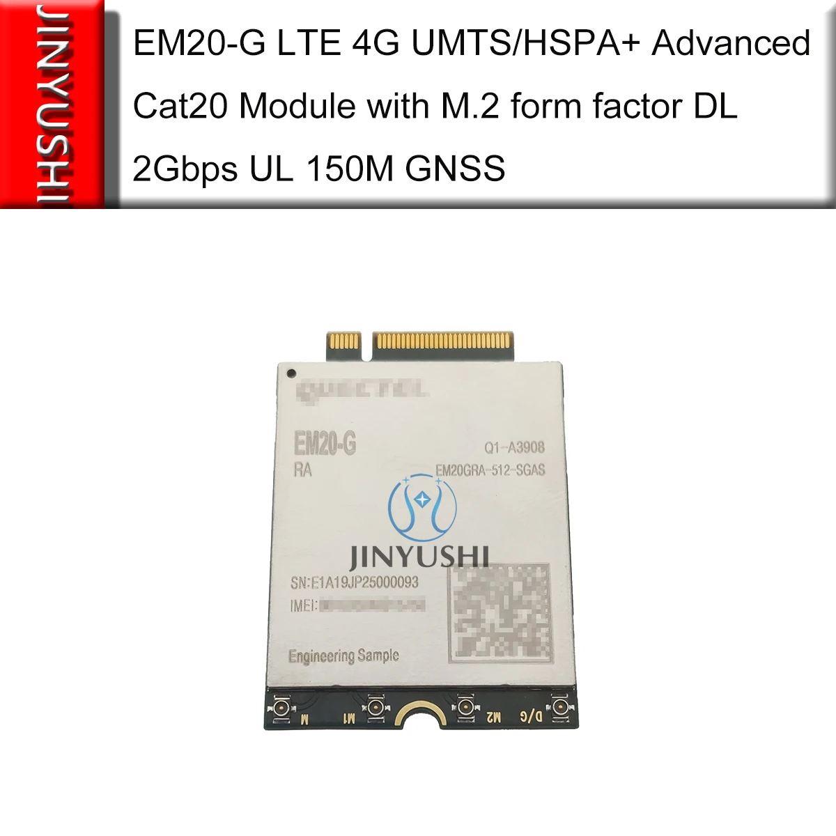 Совершенно новый без подделки! EM20 G LTE 4G передовые Cat20 модуль EM20GRA 512 SGAS с M.2 форм