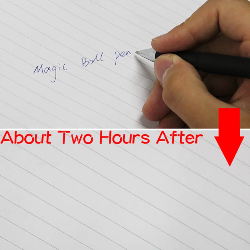 Шариковая ручка невидимые медленно Исчезающие чернила в течение часа материал