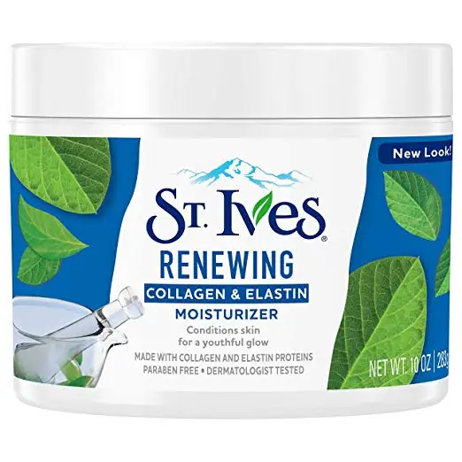 

St. Ives Timeless Skin Facial Moisturizer, Collagen Elastin 10 oz/283g
