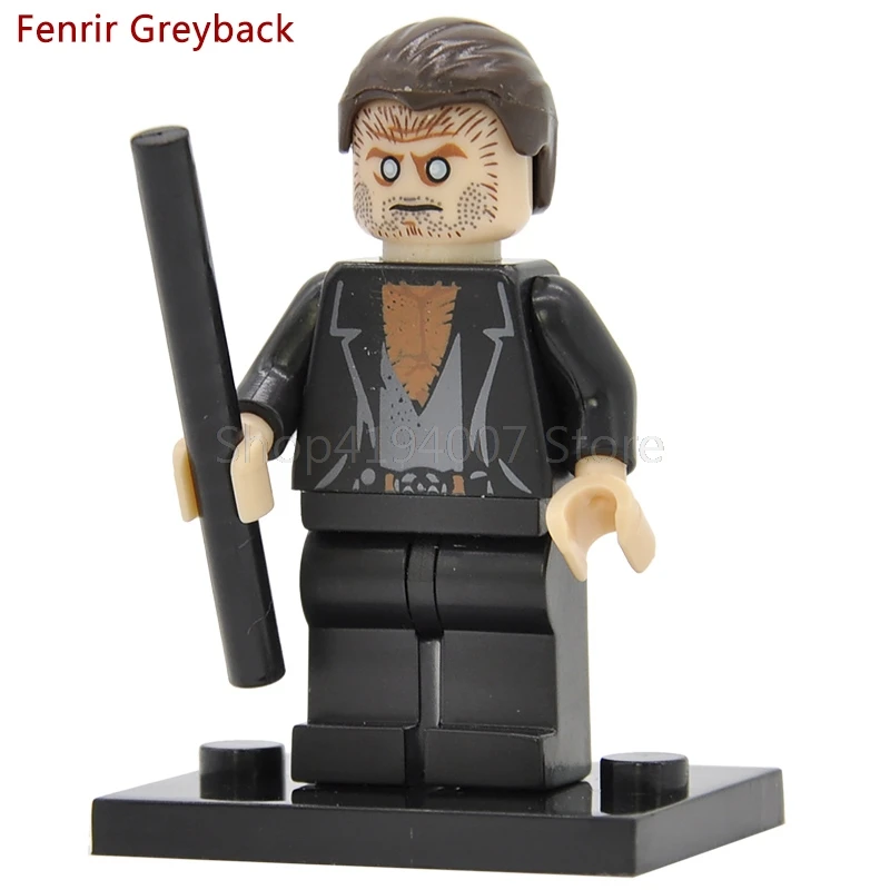 Fenrir Greyback Одиночная во все тяжкие Волтер Уайт Джесси ТВ рисунок Убить Билла Vol.1 ума Турман строительные блоки модель кирпичи игрушки подарки - Цвет: Fenrir Greyback
