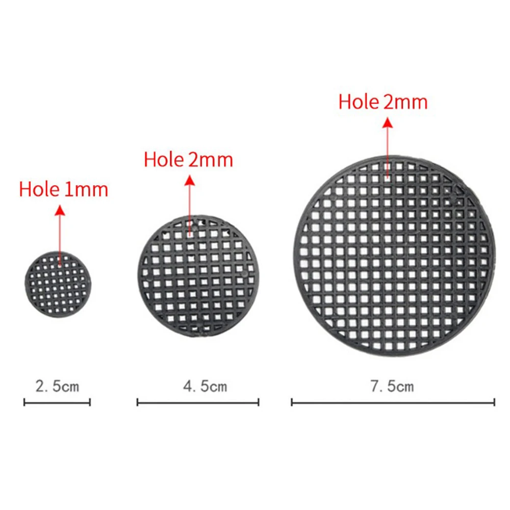 

Hot Sale 500PCS/200PCS Bag Round Flowerpot Mesh Pad Breathable Leakproof Bottom Grid Mat With Drainage Hole Protection Bonsai