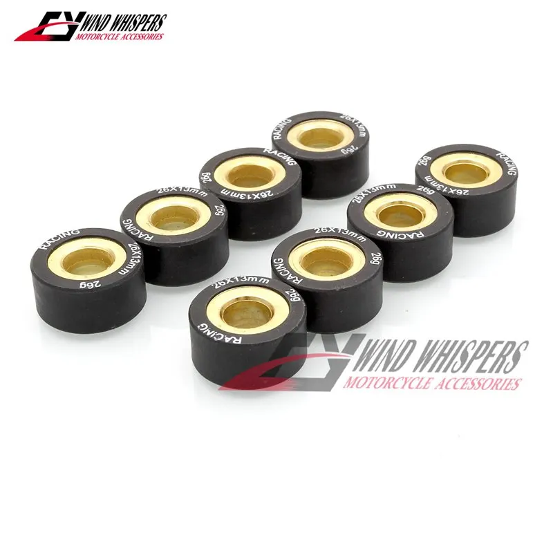 8 шт. вариатор для мотоцикла скутера роликовый шкив сцепления приводной бусина