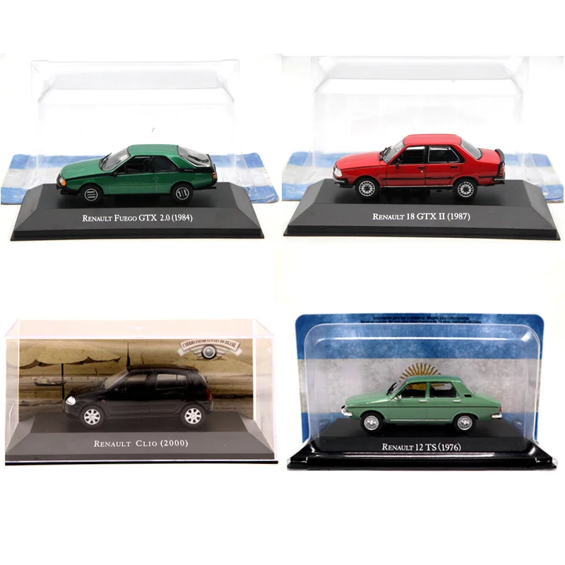 IXO Алтая 1:43 Renault 18/12/Fuego GTX/Clio литье под давлением модели Ограниченная серия Коллекция игрушек автомобиль Миниатюрный