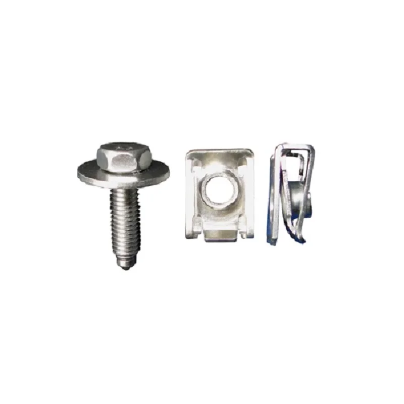 Комплект автомобильный (5+5) Гайка закладная М8 + Болт GM 11503619 |