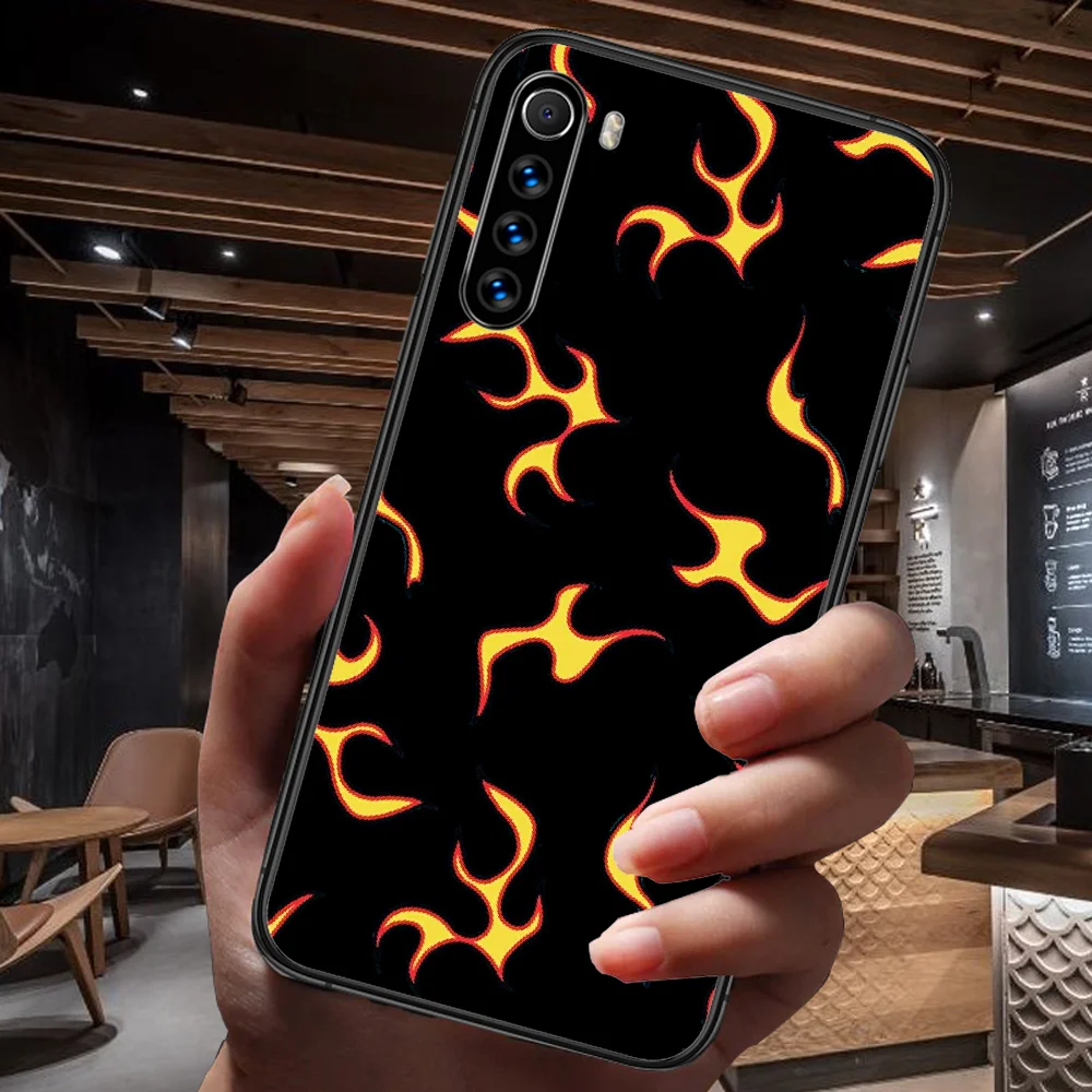 

Fashion Sport Brand Phone Case For Xiaomi Redmi Note 7 8 8T 9 9S 4X 7 7A 9A K30 Pro Ultra black Shell Tpu Coque Soft Bumper