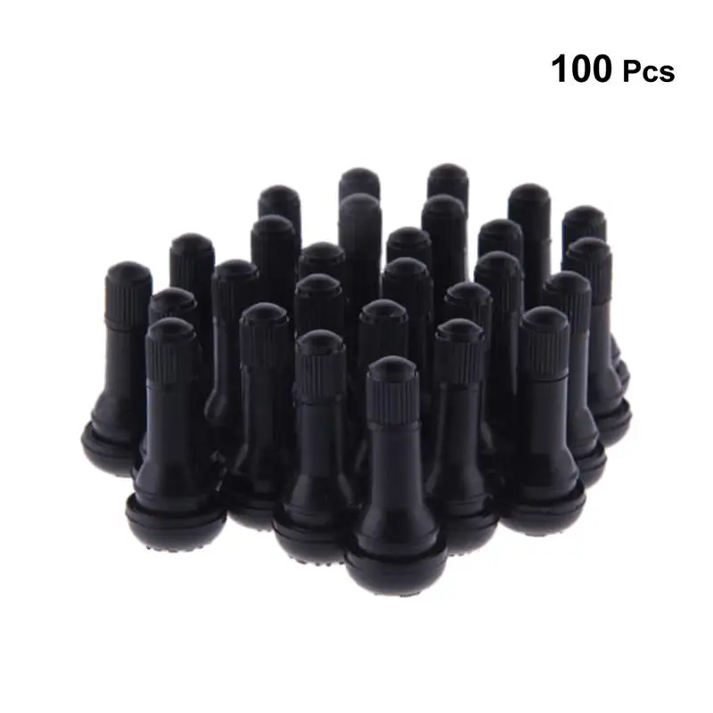 100 шт. Резина TR414 оснастки в автомобильных колесах бескамерные шины клапан Стебли