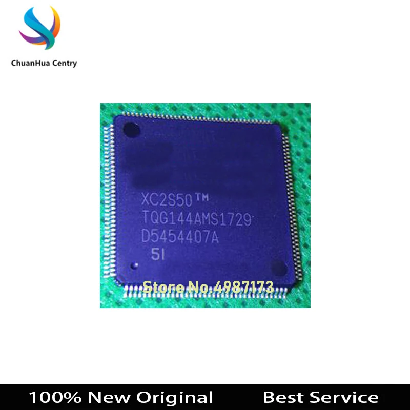 

1 шт. XC2S50-5TQG144I QFP 100% оригинальный новый XC2S50-5TQG144I в наличии Большая скидка для большего количества