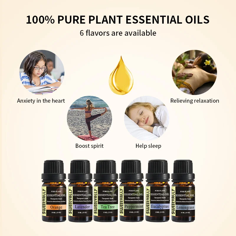 37 шт./компл. водорастворимое эфирное масло снимает стресс освежитель воздуха для