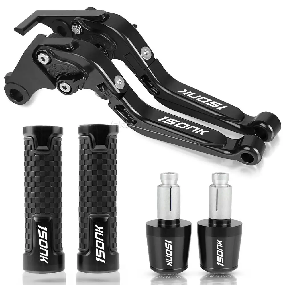 

Brake Lever Set Motorcycle Accessories 7/8"22mm Handlebar Grips Handle Bar Cap End Cap Plug For CFMOTO 150NK 150 NK All Years