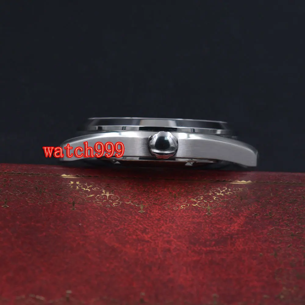 

Fit Miyota 8215 DG2813 3804 ETA 2836 movement Sapphire glass 41mm Corgeut Solid steel Watch Case