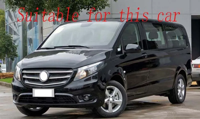Для Mercedes-Benz Vito (W447) 2016-2019 2017 2018 2020 2021 автомобильные аксессуары ABS хромированная