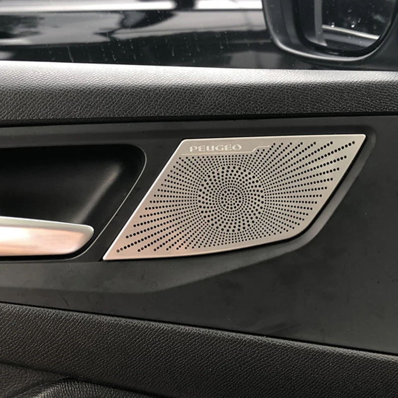 Декоративная крышка для передней двери динамика из нержавеющей стали звуковое