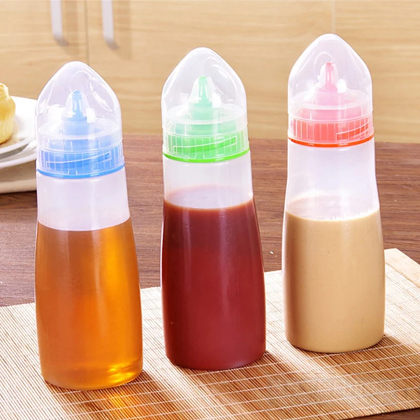 Пластик Соусники прозрачный приправа чайник кетчуп горчичный майонез бутыль
