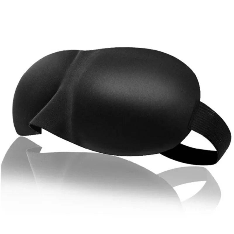 1Pcs Eye Shade Sleep Blackout Goggles PVC 3D Eye-Patch Fatigue Mitigation Breathable Nerves Cool Goggles