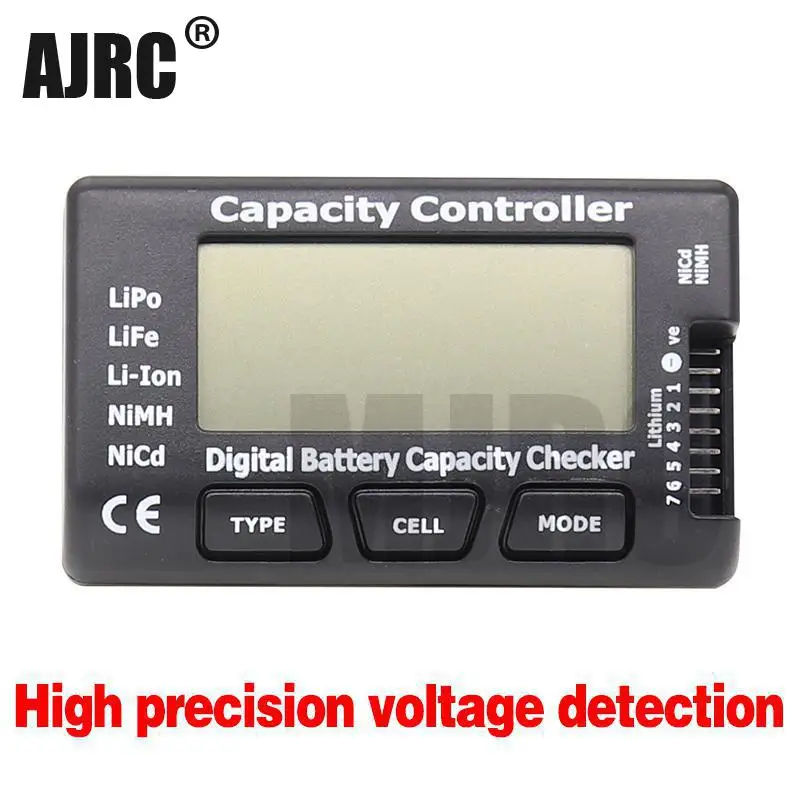 RC CellMeter-7 digital battery capacity checker LiPo LiFe Li-ion Nicd NiMH battery voltage tester check high-precision detection