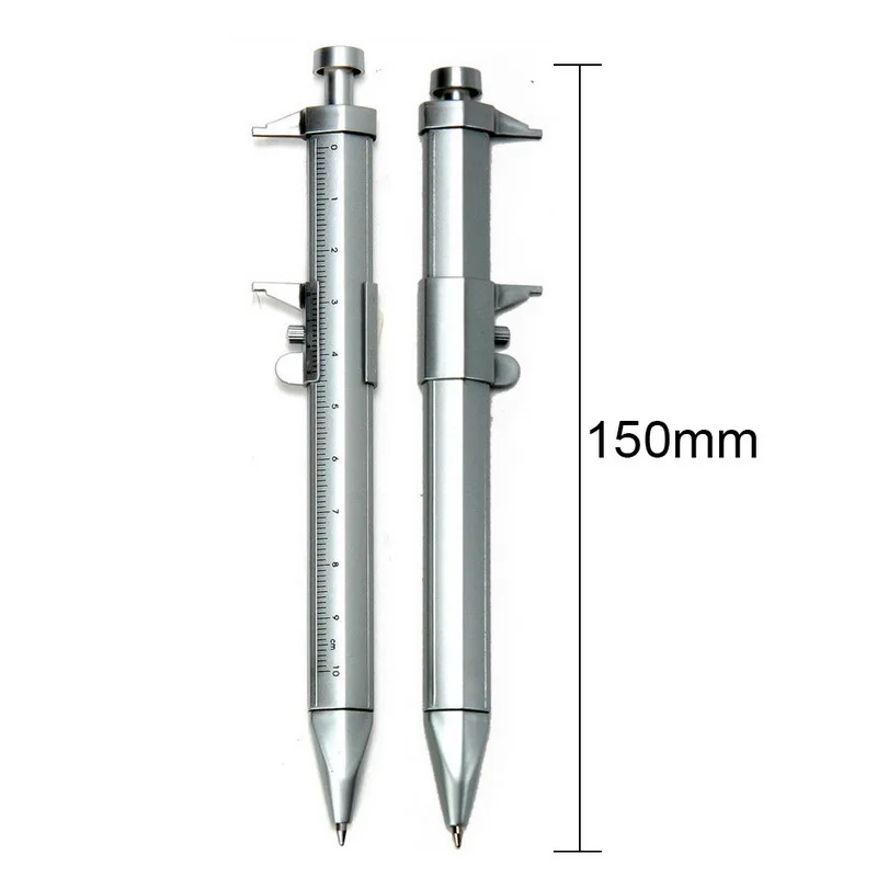 

150mm Vernier Caliper Pen Multifunction Gel Ink Pen Vernier Caliper Creative Vernier Caliper Ballpoint Pen For Student Office