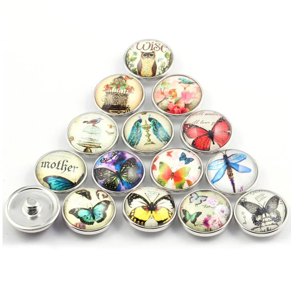 Оптовая продажа 50/100 шт./партия партия смешанные стили Имбирная мода 18 мм