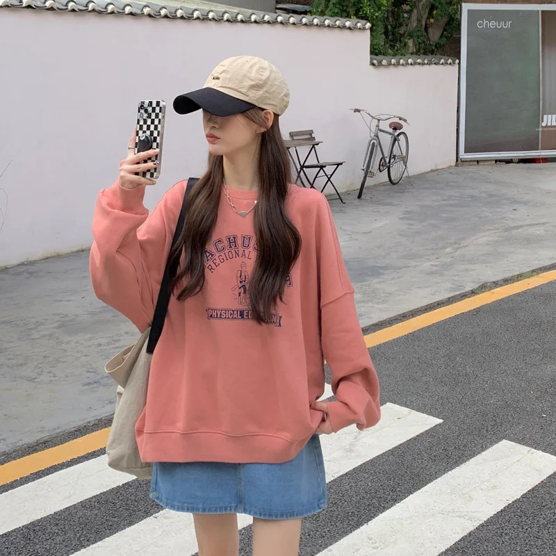 

Oversized Hoodies Spring And Autumn Thin Loose Sweater Women's