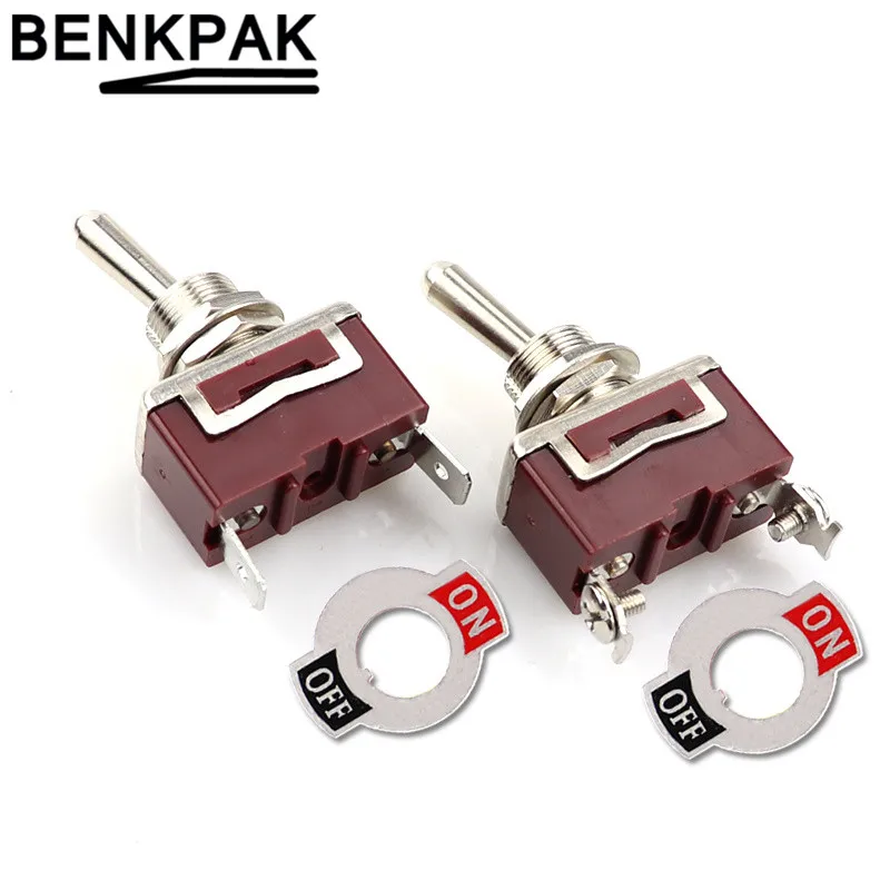 Кратковременный переключатель 12 мм пружинный возврат 2 pin|on-off switch|on-off toggle switch |