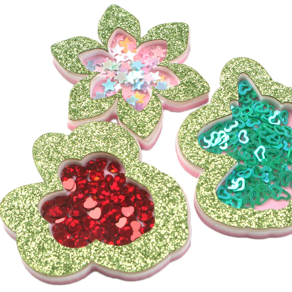 Милая Рождественская вспышка мигающие блестки жидкость зыбучий песок акриловая