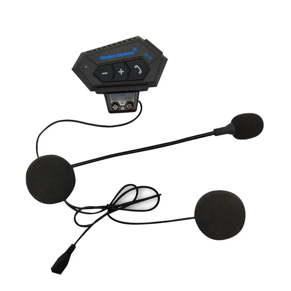 

Bluetooth-гарнитура для мотоциклетного шлема, Беспроводная Автоматическая Bluetooth-гарнитура с Built-in динамиком, гарнитура для звонков, 2022