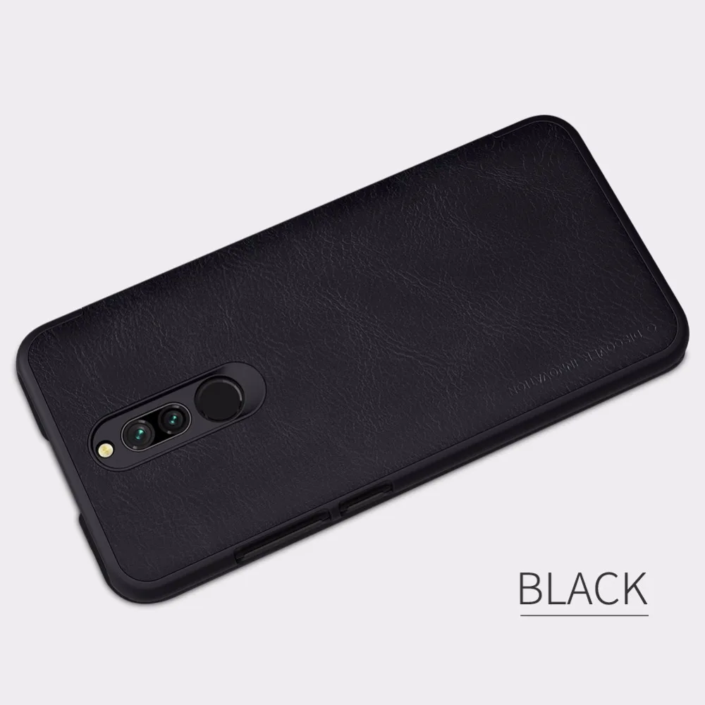 Чехол для xiaomi redmi 8, чехол NILLKIN Qin, винтажный кошелек, флип-чехол, чехол, funda для xiaomi redmi 8, флип-чехол из искусственной кожи чехол