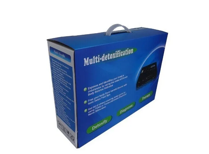 

Single detox foot spa machine with test pen,therapy pads, therapy slipper,ion cleanse machine