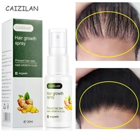 treatment hair growth spray serum ginger anti hair loss essential oil products fast prevent hair thinning dry frizzy repair care