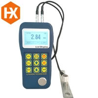 hxtg 140 ut testing equipment digital high precision ultrasonic thickness gauge for steel thickness meter