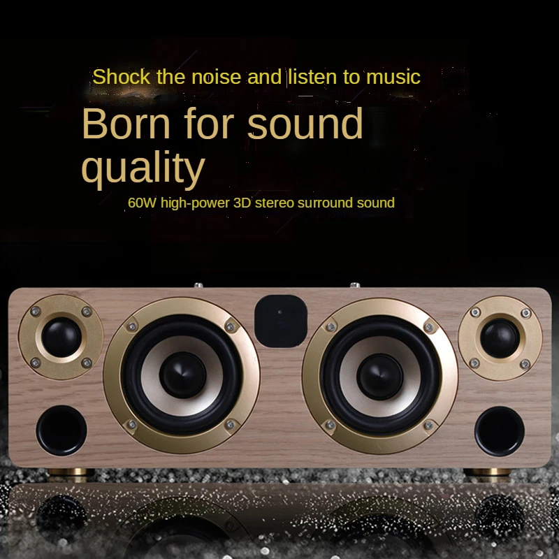 

Daowei D32 деревянный Настольный bluetooth-динамик HIFI Система домашнего кинотеатра сабвуфер мобильный компьютер 60 Вт высокомощный аудио caixa de som