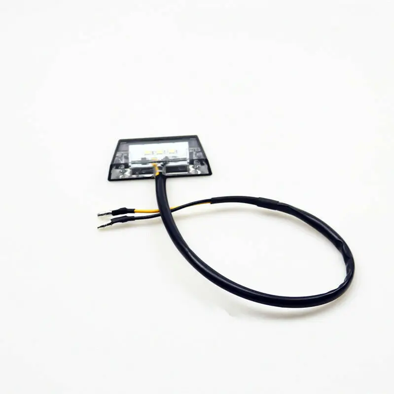 Квадроцикл светодиодный мини задний номерной знак свет мотоцикл Крузер Боббер