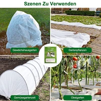winter reusable plant cover non woven fabric freeze protection plant frost protection blanket garden supplies