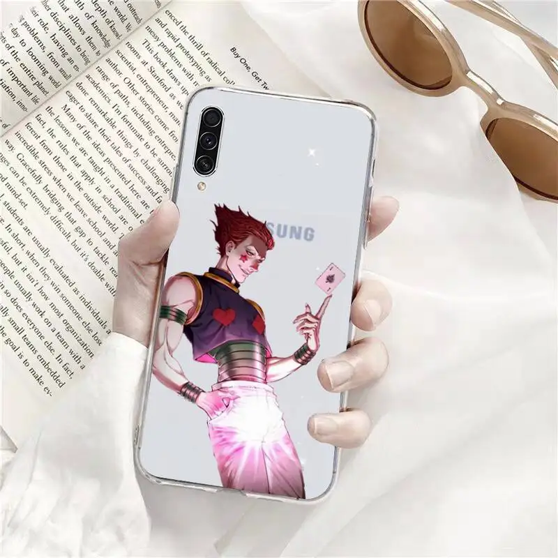 

Hunter X Hunter Killua Zoldyck Anime Cover Phone Case Transparent Clear For Samsung Galaxy A71 A21s S8 S9 S10 plus note 20 ultra