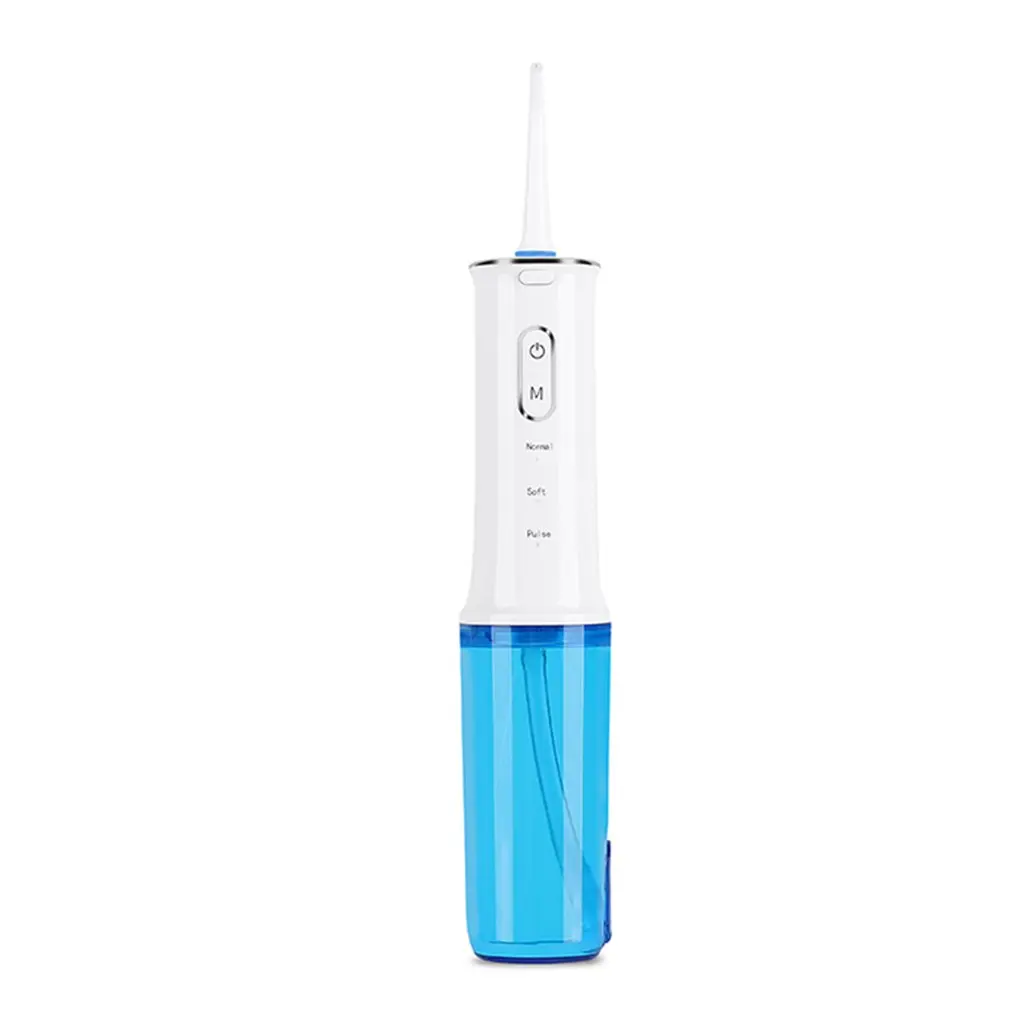 Cordless Water Flosser Teeth Cleaner 400ml Portable And Usb Rechargeable Oral Irrigator For Travel 3-mode Water Flossing