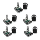 5 шт., 360 градусов,  модуль энкодера, кирпичный датчик, разработка переключателя с 15x17 мм