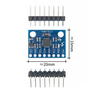 Модуль MPU6050 с 3 осями, аналоговый гироскоп-датчики + 3-осевой модуль акселерометра, с функцией управления, для автомобилей, с функцией управления, для автомобилей, с функцией гироскоп