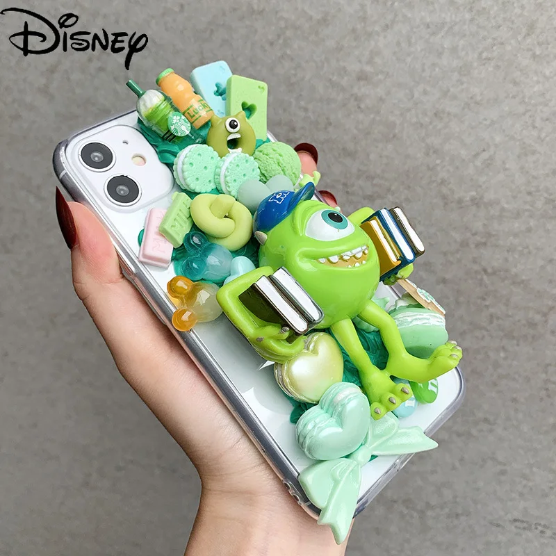 

Disney Cartoon Cute Great Eyes Monster University Handmade DIY Mobile Phone Shell for Huawei Nova7 7se Nova5 / 5i Pro / 3E 3i