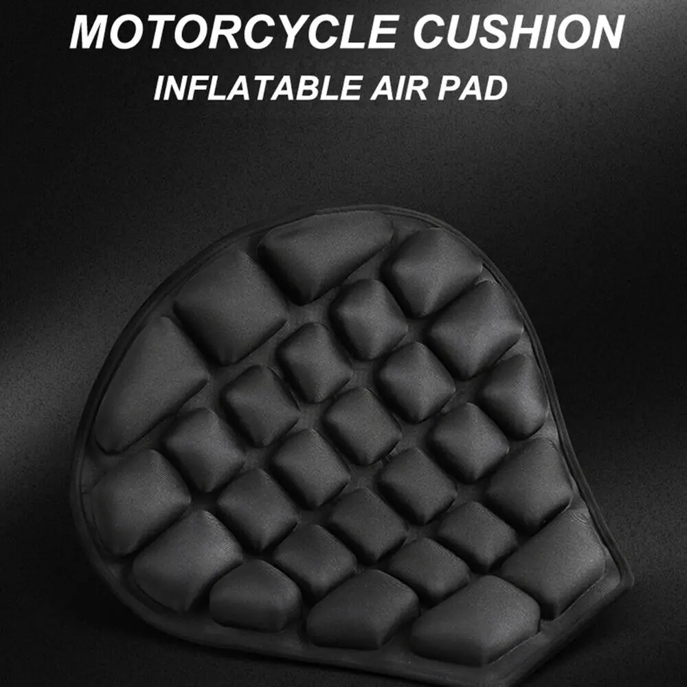 

3D Motorcycle Air Seat Cushion Cover Riding Motorcycle Accessories Sunscreen Air Pad Electric Car Decompression Air Pad Cushion