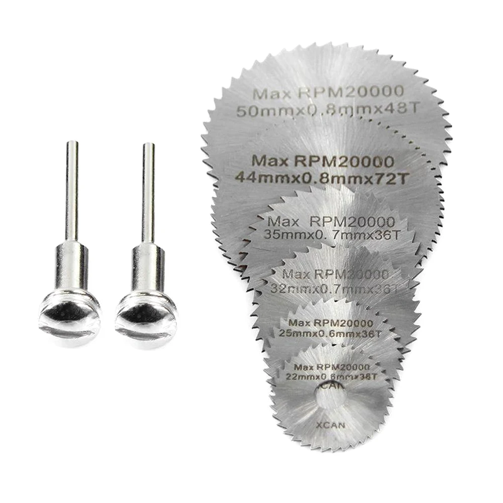 6 шт 25/32/50 HSS пильный диск для вращающихся инструментов Dremel огненный резчик по