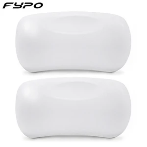 Fypo белый подушка для ванны спа нескользящий подголовник для ванны Мягкие Водонепроницаемые подушки для ванны с присосками легко чистить