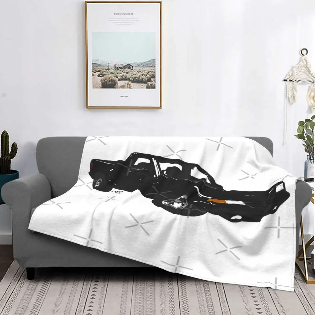 

Манта грузового автомобиля, кубики для камеры, edredones a кубики, Manta de pickick, цвет черный, 90S Fr