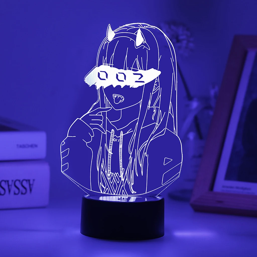 Аниме Фигурка иллюзия Лампа атака на Титанов СВЕТОДИОДНЫЙ Ночник детская лампа