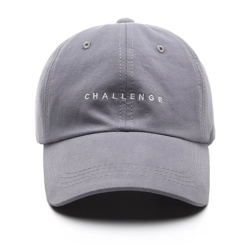 

2021 New Baseball Cap for Women and Men Summer Fashion Visors Cap Boys Girls Casual Snapback Hat CHALLENGE Hip Hop Hats