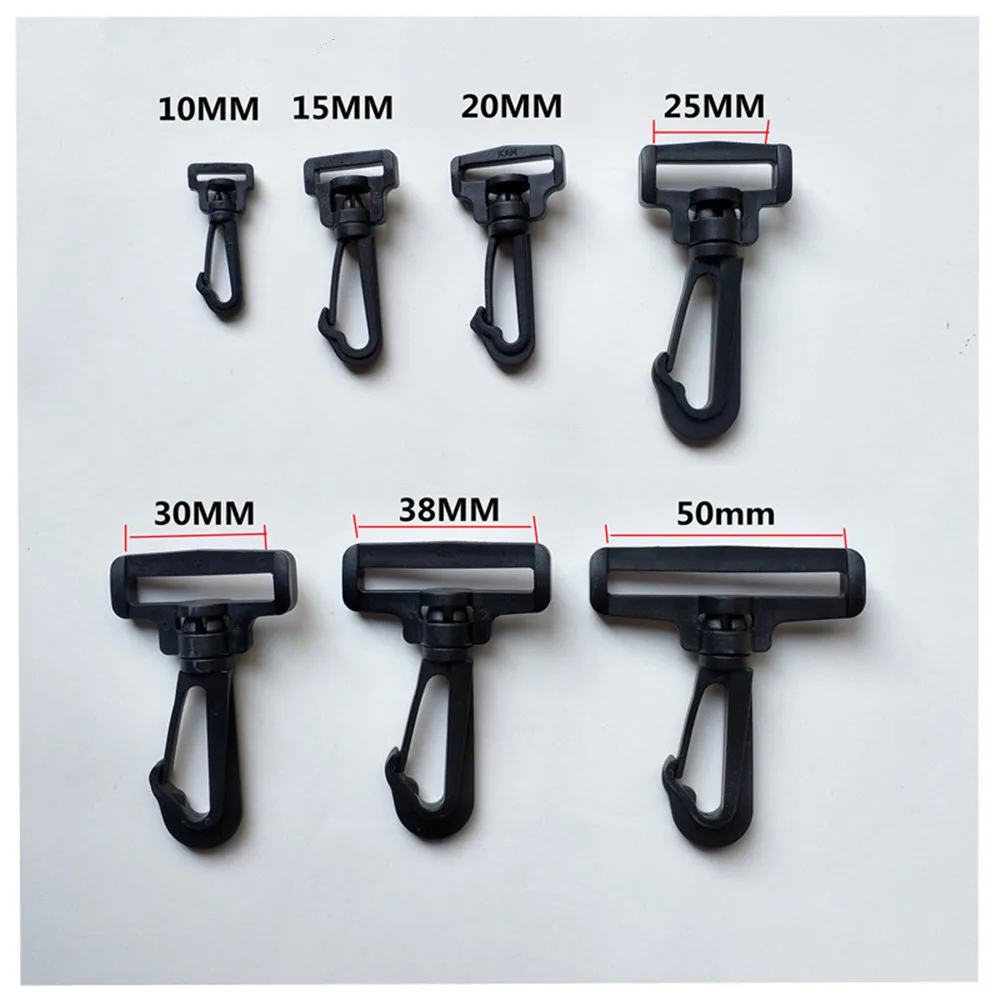 Пластиковые шарнирные крючки с защелкой 2 шт. 10/15/20/25/30/38/50 мм