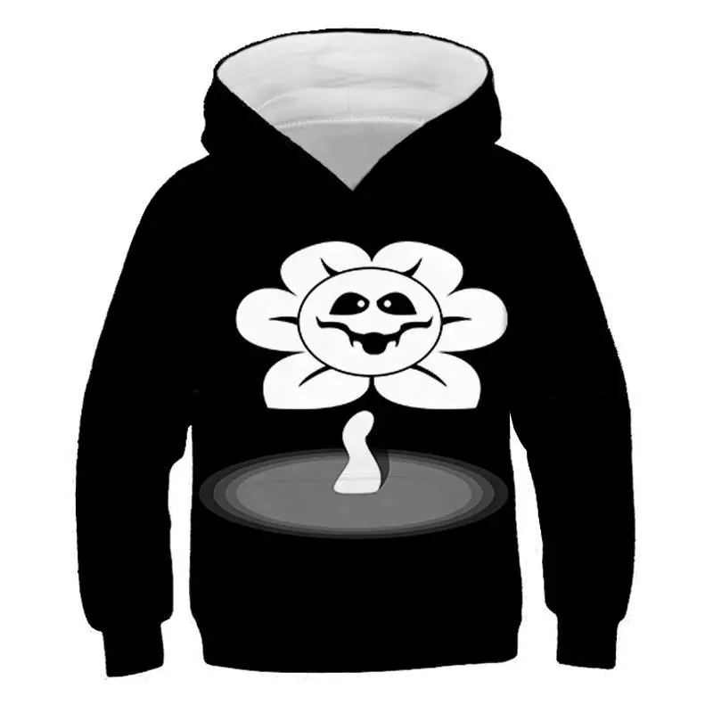 

3D printing Hoodie Undertale Sans baby boy clothes unisex pattern fashion kids Children's clothing harajuku Sweatshirt pullover