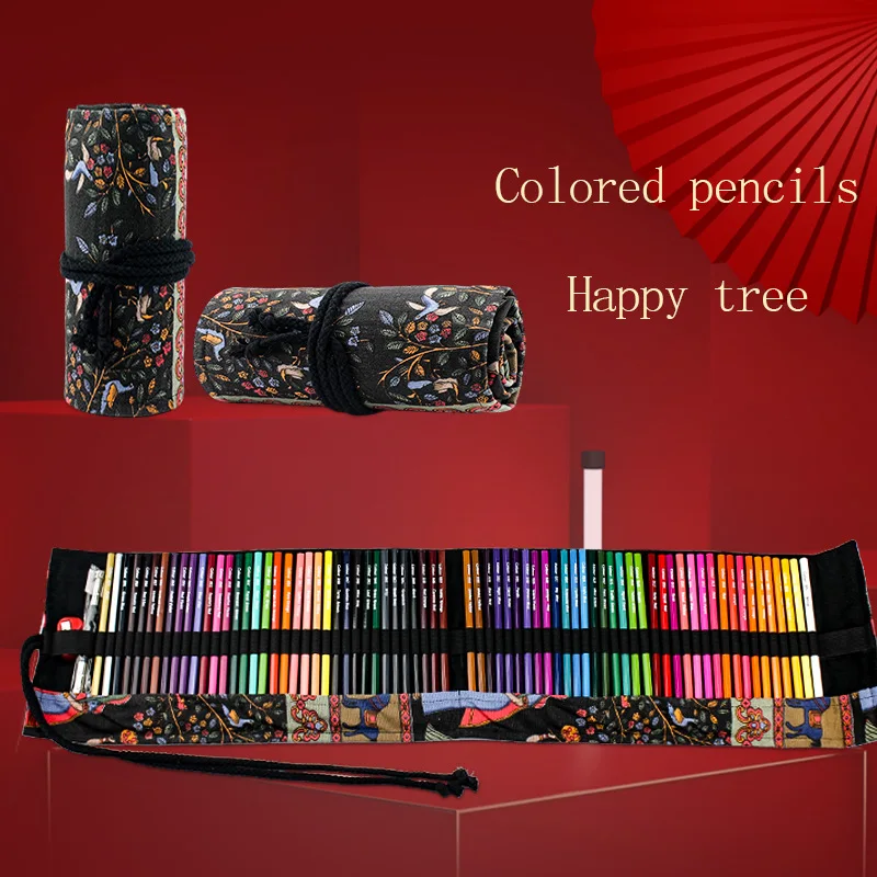 

Happy tree Colored Pencil 72 Colors lapis de cor Professional Pencils For Drawing School Supplies