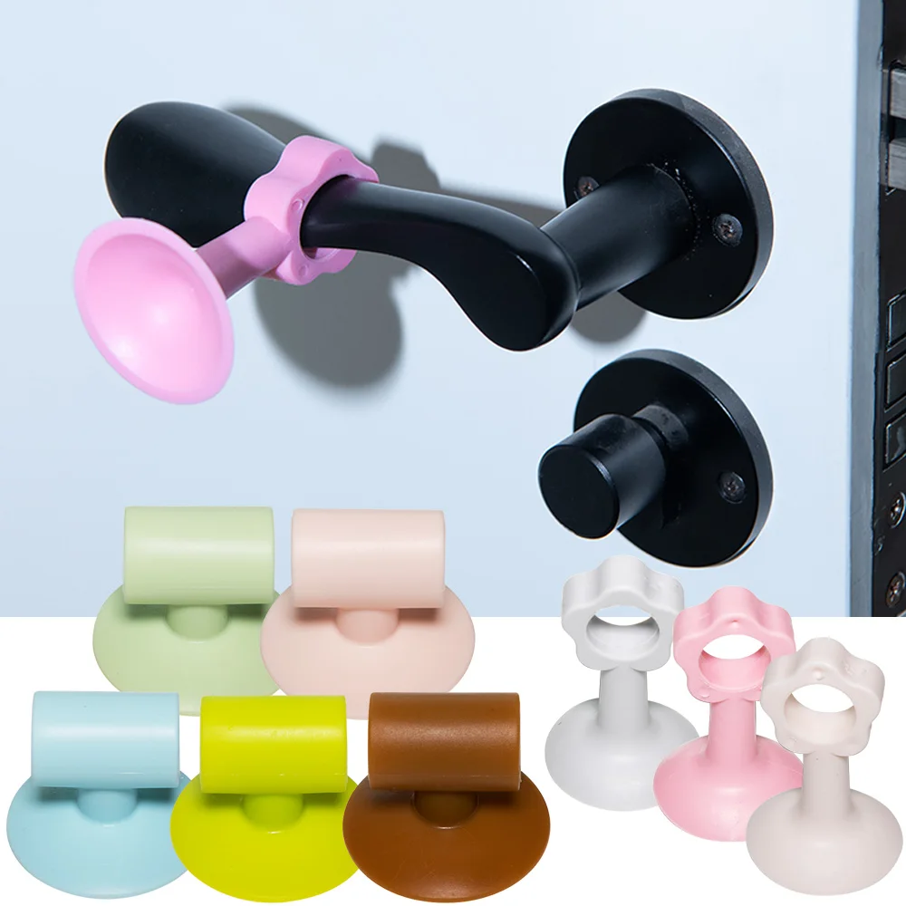 DICOR креативные дверные стопоры ручка краш накладка резиновый замок бампер защита