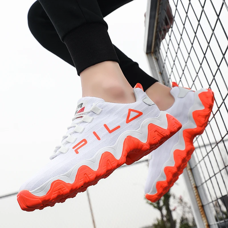 

Men's Running Shoes Breathable Running Trainers for Men Big Size Summer Man Sneakers Non-slip Wear-resisting Men Sport Shoes